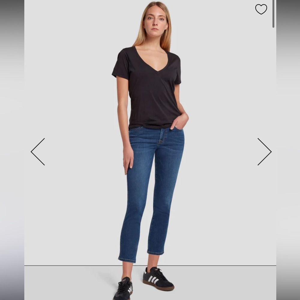 ☀️ 7 For All Mankind B(air) Kimmie Crop Skinny Jeans